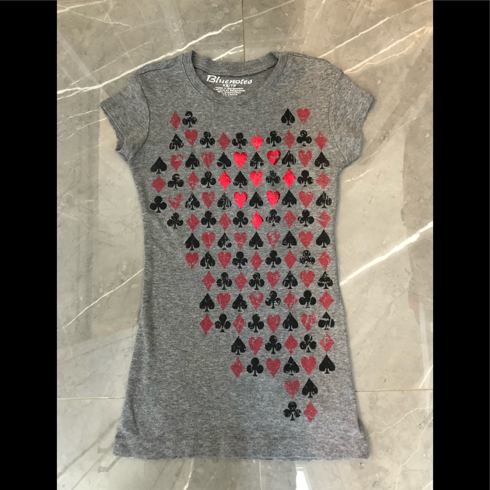 Blue notes, women’s T ,
